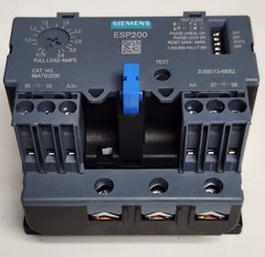 SIEMENS 48ATB3S00 ESP200 Electronic Overload Relay 3UB8113 4BB2 .75-3.4 AMP