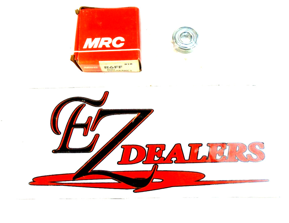 MRC R6FF Shielded Ball Bearing (LOT OF 2) – NOS – FREE SHIPPING