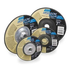 Norton Abrasives 66252917881 Depressed Center Grinding Wheel, Type 27, 7 In