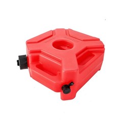 2Pack Portable 5L Gas Fuel Tank Petrol Storage Can For ATV UTV Motorcycle Car