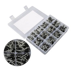 500 Pack pop rivets assortment kits 3/32″ 1/8″ 5/32″ 3/16″ For DIY USE