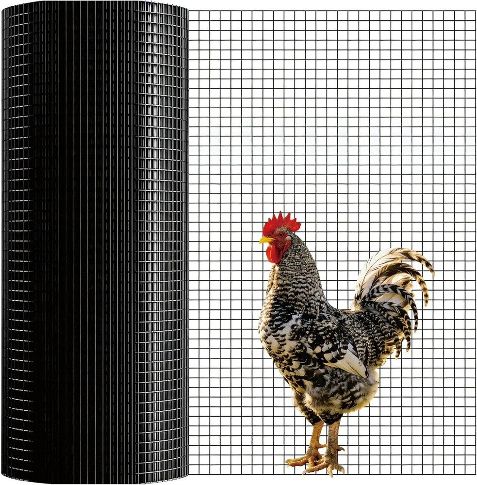 24in x 50ft Hardware Cloth Wire Mesh Roll 1/2 in 19 Gauge Chicken Fence