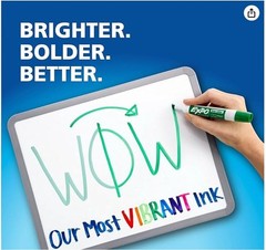 EXPO Dry Erase Markers, Low Odor Ink, Assorted Colors, Chisel Tip, 40 Count – Wh