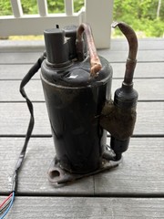 GMCC ASN46E1VAJ1 115V 1Ph 60Hz LRA22 R410A Compressor