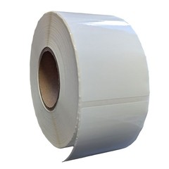 4″ x 6″ x 800 Labels, White Gloss BOPP Roll Inkjet Labels, 3″ Core, Blank