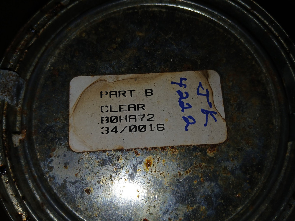 Quart High Performance Water Based Epoxy Part B Hardener – NOS