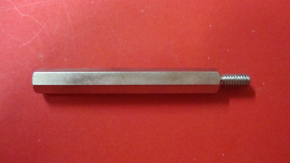 8293 HH Smith MALE-FEMALE standoff 8/32 thread two inch LONG BRASS (QTY.10 )