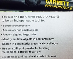 New GARRETT PRO POINTER II Metal Detector Pinpointer, Free Ship, OVER 2700 SOLD!