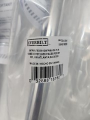 Lot of 6 Everbilt 1/2″x 3/4″ x12″ Brass Anti-Siphon Frost Free Sillcock Valves
