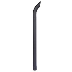 Exhaust Stack Pipe Replacement UNIVERSAL 2-1/2″ x 48″ Curved Black