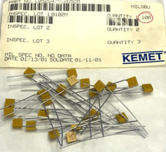 11 PIECE LOT: C052G479C2G5CM, CCR05CJ4R7CM, CAP CER 4.7pF 200V C0G 0.25pF RADIAL