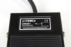 TEMCo Industrial Foot Switch SPDT NO NC Electric Power Pedal Momentary New CNC