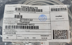 Welch Allyn ECG Cable 6 Pin 5 Leads Snap AHA Compatible 12′ 008-0313-00
