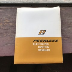 Vintage Peerless Instrument Diagnostic Salesman Training Paperwork Flyers Manual