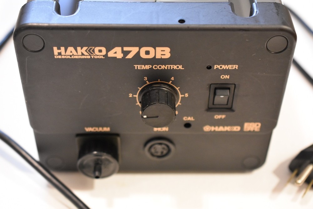 Hakko 470B Desoldering Rework Station Unit Only, Pre-Owned, Working Condition