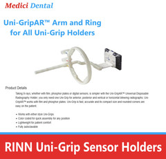 Dental Rinn Uni-GripAR Position Arm, Ring, Uni-Grip 360 Universal Sensor Holders