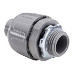 Box of 2″ Non-Metallic Liquid Tight Electrical Conduit Straight Fittings