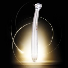 Dental 4 Holes LED High Speed ceramic Handpiece E-generator Shadowless Ring