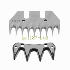 Sheep Shears Blades Straight Tooth Electric Wool Comb Cutter Stainless Steel 9T
