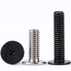 M1.2 M1.4 M1.6 M2 M2.5 M3 – M6 CM Phillips Ultra Thin Flat Wafer Head Screw Bolt