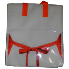 Insulated Lunch Bag, Zipper Closure, 12x10x6 inches, For 6-Pack, Lunches, Snacks
