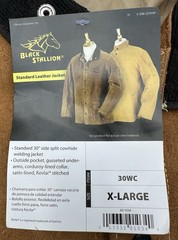 Revco Black Stallion Split Cowhide 30” Welding Jacket 30WC Size XL