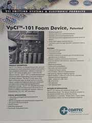 Anti Rust VCI Emitter Foam Cortec VpCI-101 – PACK OF 5 FOAMS