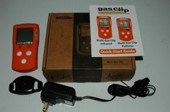 GAS CLIP MULTI GAS MGC-IR CONFINED SPACE GAS DETECTOR – SEE DESCRIPTION