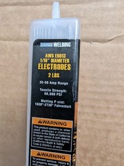 2 Chicago Electric 1/16 IN AWS E6013 WELDING Electrode 60,000lb Tensile Strength