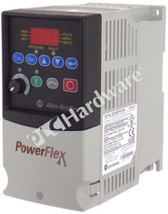 Open Pre-owned Allen Bradley 22A-B2P3N104 /A PowerFlex 4 240V 3-Ph 2.3A AC Drive