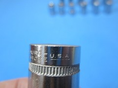 12-piece DURO CHROME Vintage 1/4” – Drive Specialty Socket Set * USA *