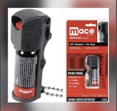 MACE 10% Keychain Pepper Spray POCKET POLICE Self Defense Women Safety SECURITY