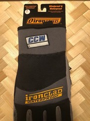 IRONCLAD CCW Cold Condition Waterproof Windproof Dupont Work Gloves S M L XL NEW