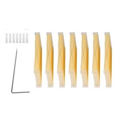 7Pcs Auto Seeping Honey Hive Beehive Frames + Beekeeping Cedarwood House Boxes
