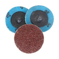 51Pcs 2″ Roll Lock Die Grinder Quick Change Sanding Disc 36 60 80 120 240 Grit