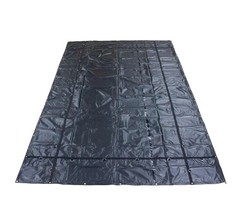 2 PK 12’x20′ Heavy Duty Smoke Tarp for Flatbed Truck 18 Oz Vinyl Load Coverin…
