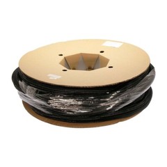 5x 50FT 1.5″ Self Closing Cable Sleeve Wrap Sock Braid Flexible Organizer Black