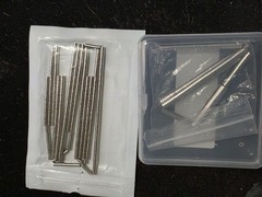3x1mm and 2×1 Neodymium magnets. (Quantity of ~200+ and ~950+ respectively)
