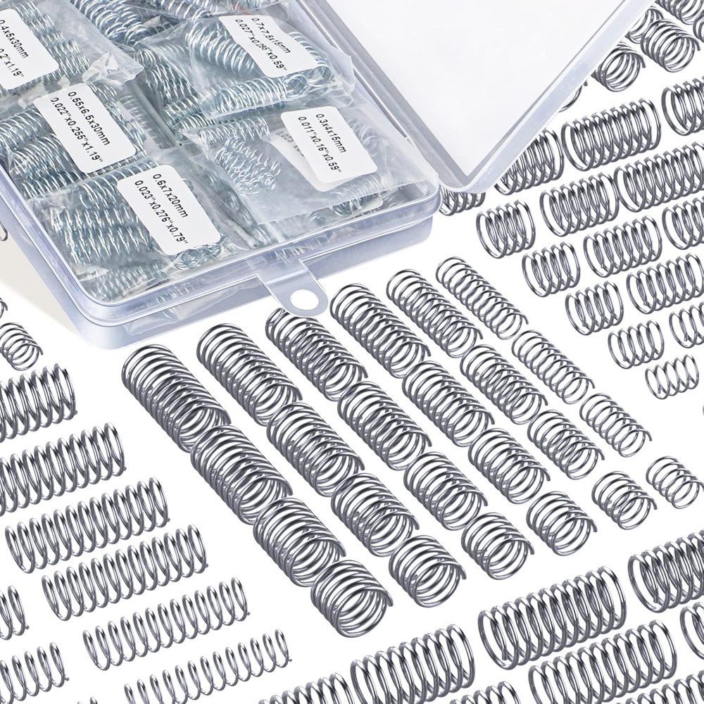 40 Different Sizes Compression Springs Assortment Kit, Stainless Steel Springs,