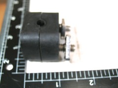 1/4″/ 6.4mm PARKER Tubing PP Clamp Assembly for Rails w/SS Hardware (Gr.1a)