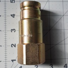 Parker FF-752-12FO Flat Face Hydraulic Coupler 1-1/4” Male -12 ORB