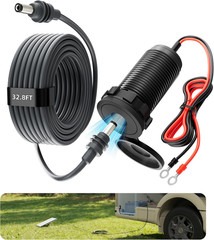 Starlink Mini Cable 32.8Ft with 12V-24V to 20V Step up Pass through Kit, Starlin