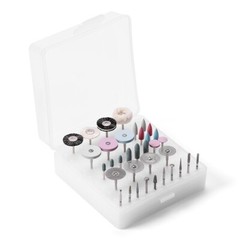 Dental Lab Polishing HP Kit Diamond Burs Brush For Ceramics Porcelain Grinding