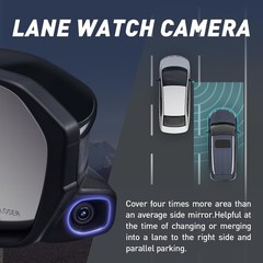 Passenger Side Mirror Compatible with Honda Civic 2016-2021 with Camera, Heated