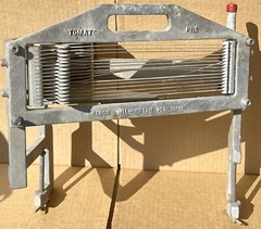 Vintage Redco Tomato Pro Slicer 3/16 inch Cut w/ Straight Blades Table Mount