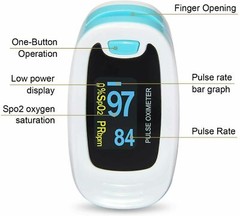 Contec CMS50NA Fingertip Pulse Oximeter SPO2 Pulse Rate Blood Oxgen Meter OLED