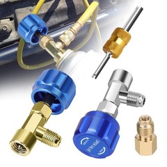 R134A Refrigerant Can Tap Kit Self Sealing Puncture Type For AC Maintenance
