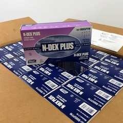 Showa 8005PFM N-DEX Plus Disposable Nitrile Glove 7-8 Medium Powder Free 1000pcs