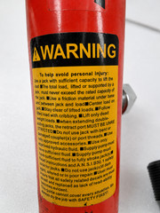 10 Ton 6″ Stroke Hydraulic Ram Single Acting