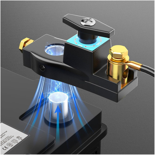 Heavy Duty Battery Disconnect Switch Power Cut Kill Switch for Car RV Boat 12V